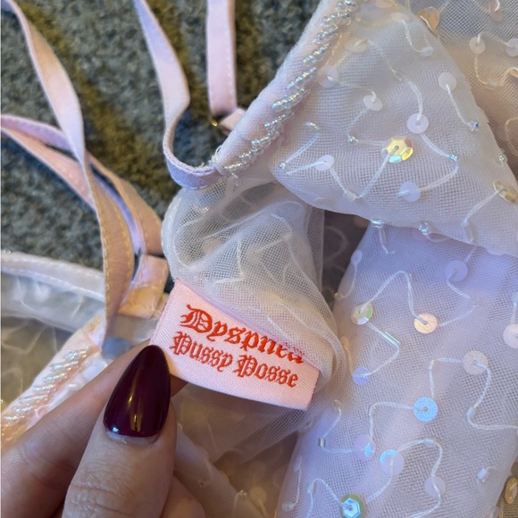 Dsypnea Pink Sequin Mini Dress - Picture 3 of 4